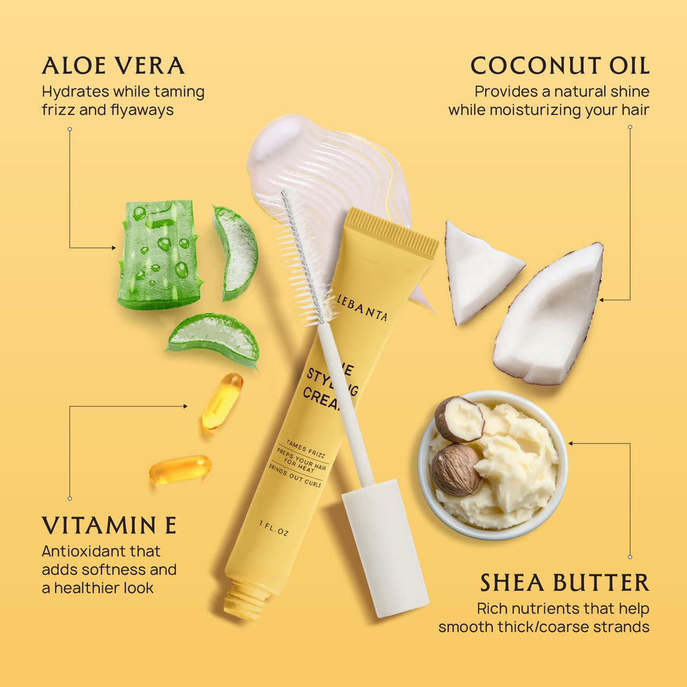 Lebanta baton anti-frisottis – bords nets sans résidu pour un look soigné.