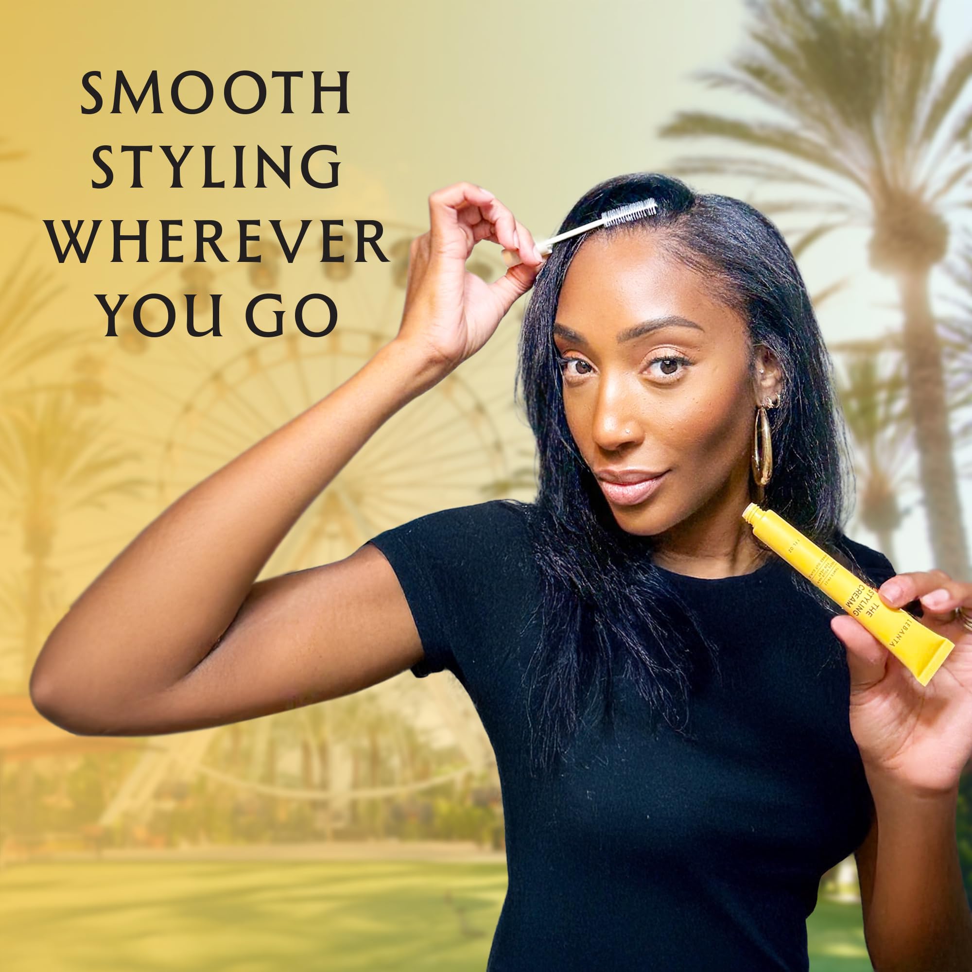 Lebanta baton maintien léger – convient à tous types de cheveux.