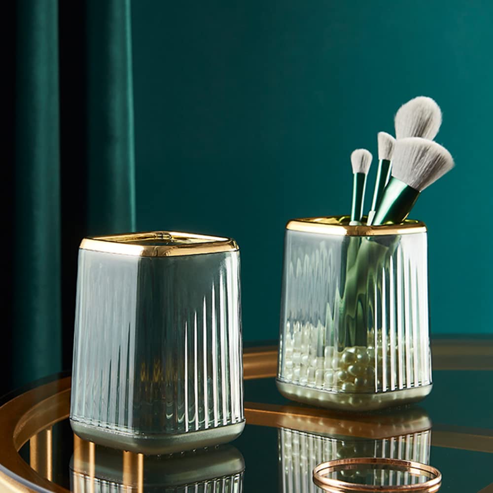 Lebenrich design rétro à rayures, esthétique luxueuse pour coiffeuse.