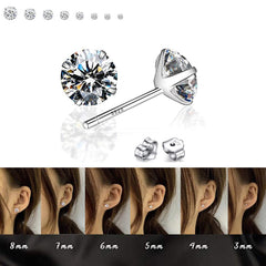 Leciel bijoux argent 925 – six paires pour looks variés
