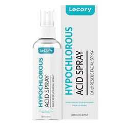 Lecory Hypochloreux pulvérisation visage pour hydrater et purifier la peau.