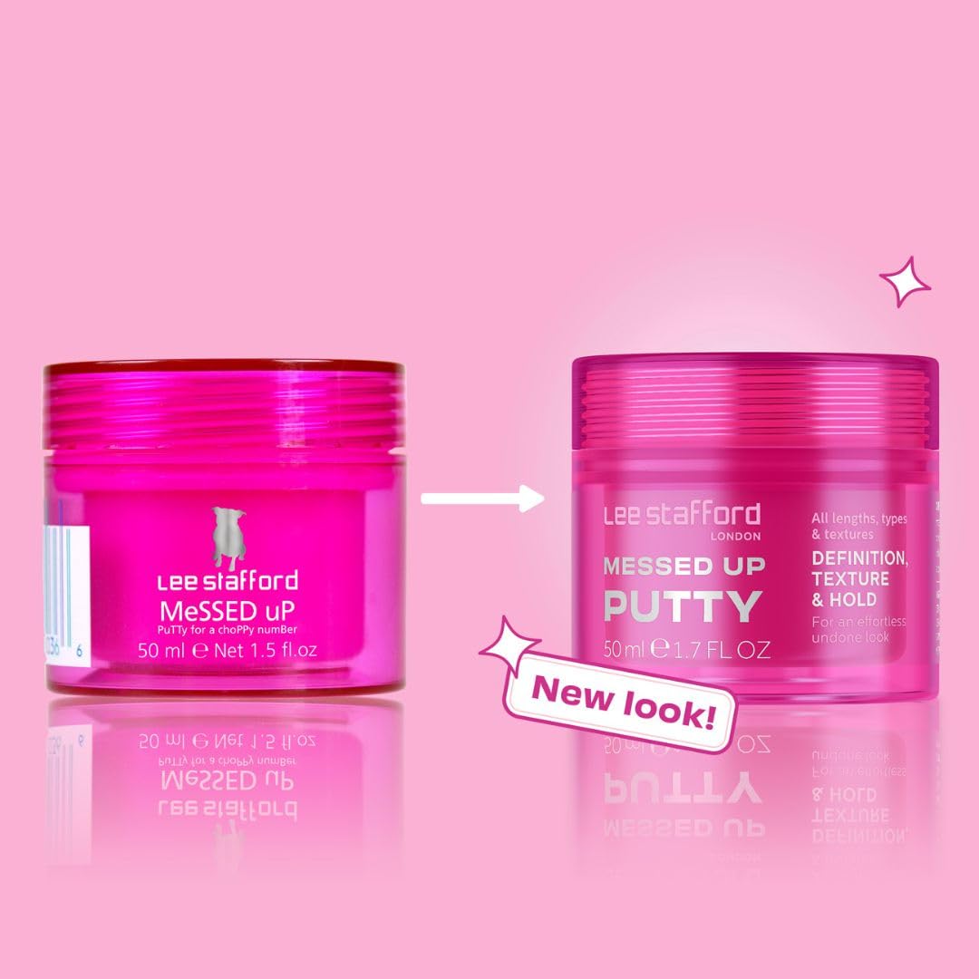 Lee Stafford Pâte coiffante, antistatique pour cheveux lisses.