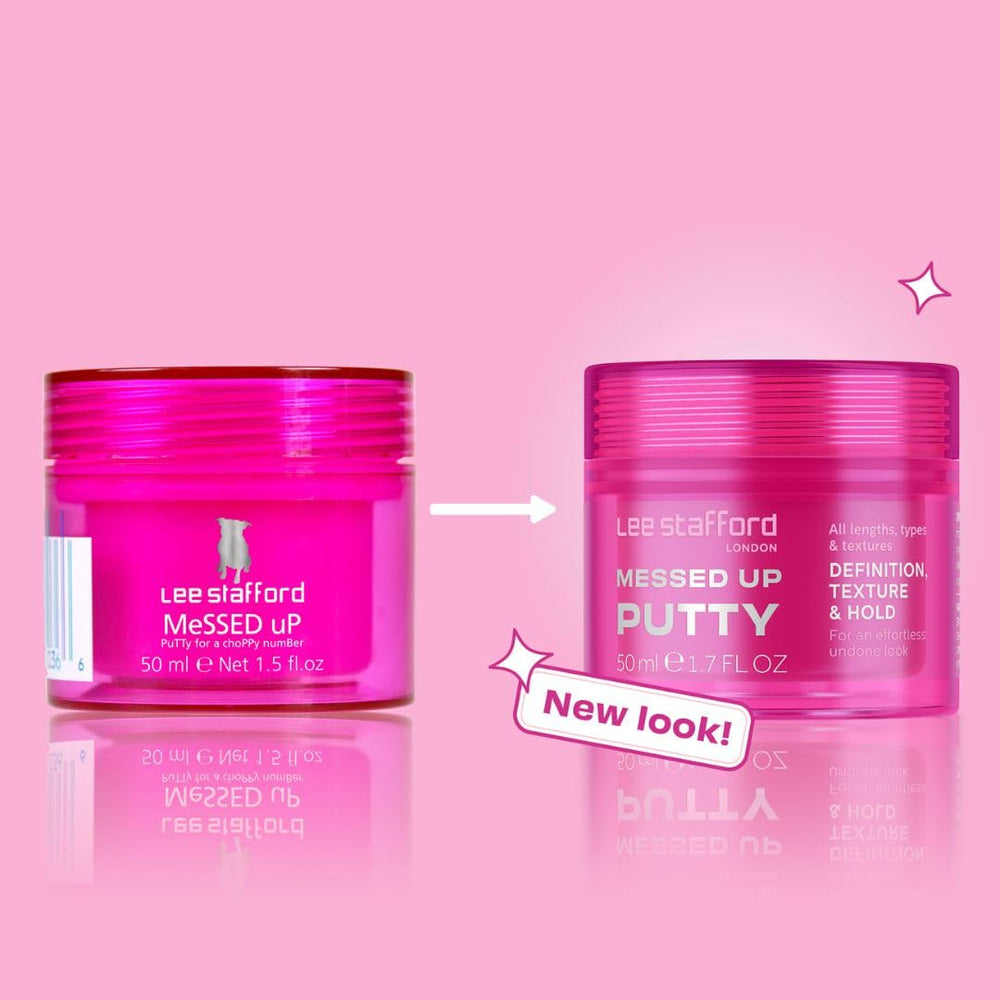 Lee Stafford Pâte coiffante, antistatique pour cheveux lisses.
