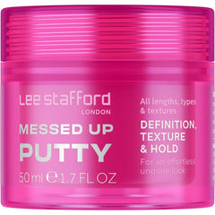 Lee Stafford Pâte coiffante, bouteille visible, définition instantanée possible.