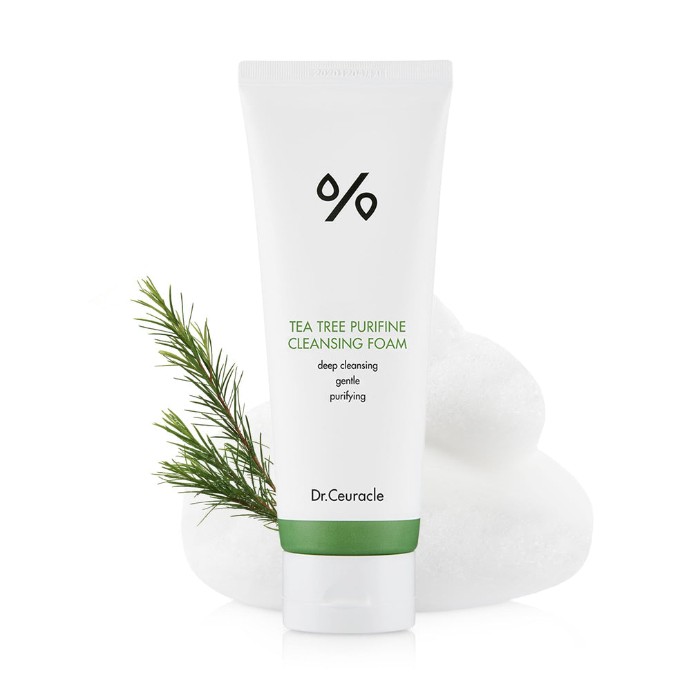 leegeehaam purifiant arbre à thé – gel qui se transforme en mousse pour peau claire