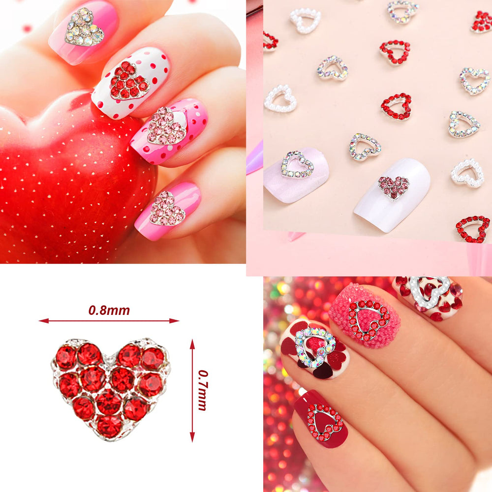 Leelosp accessoires ongles Saint-Valentin, transformez rapidement votre look.