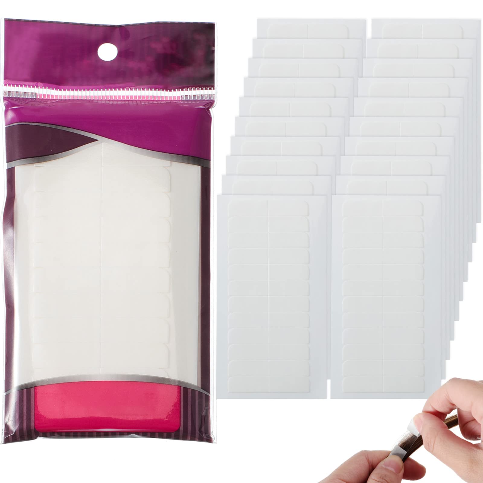 Leelosp rubans-cheveux double-face: fixation fiable pour extensions durables.