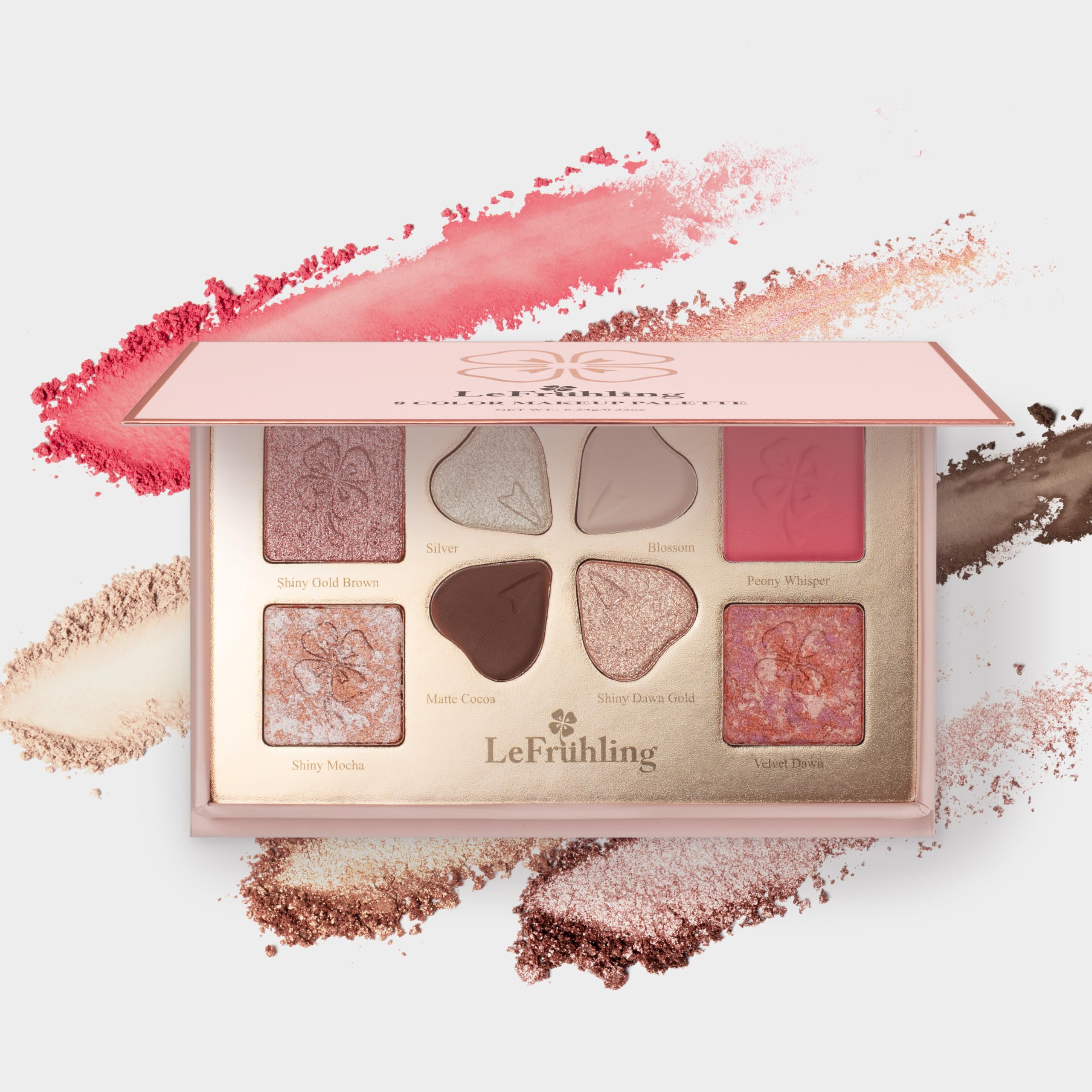 Palette LeFruhling bakee complète vue d’ensemble, pratique pour les voyages