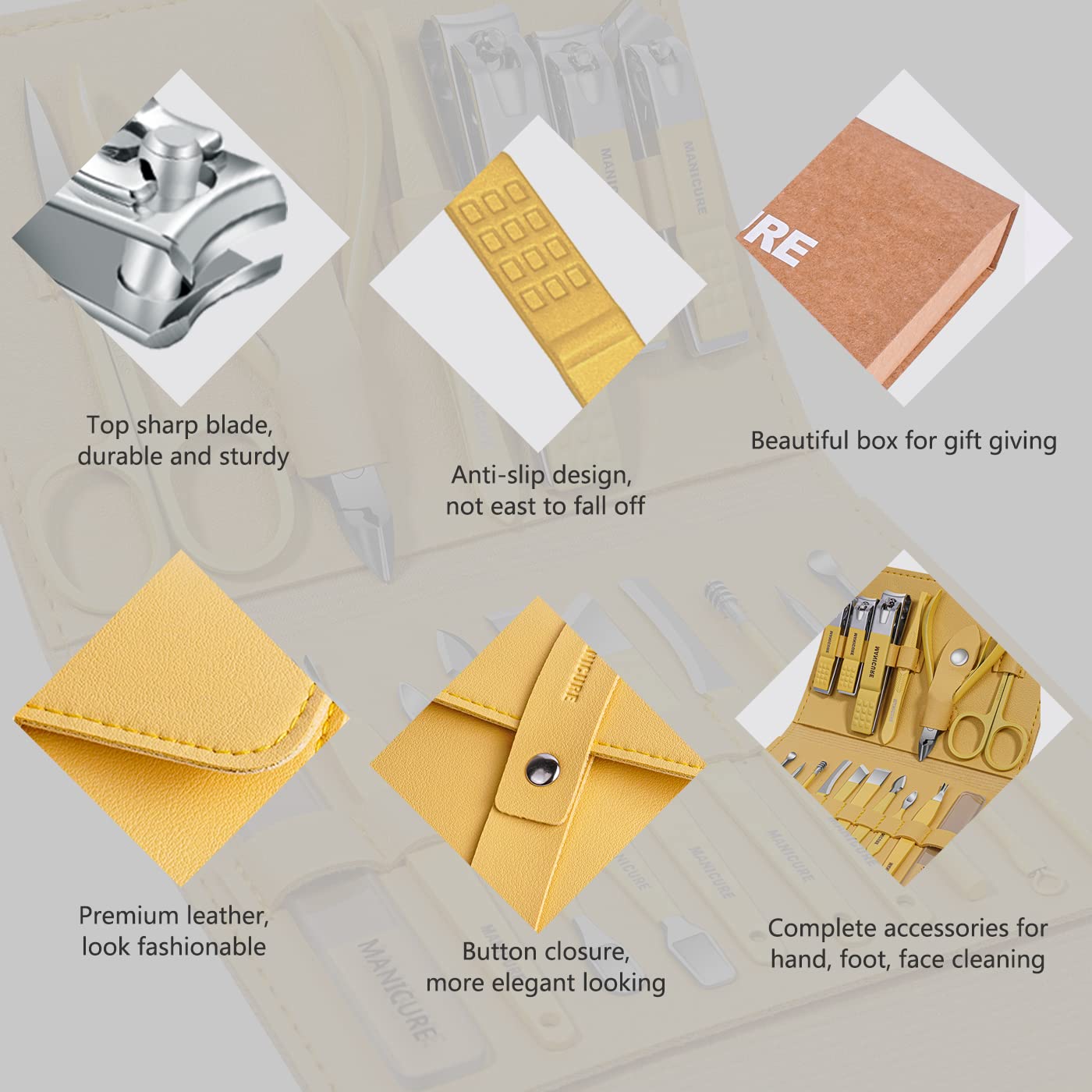 Leipple packaging cadeau kit manucure prêt à offrir.