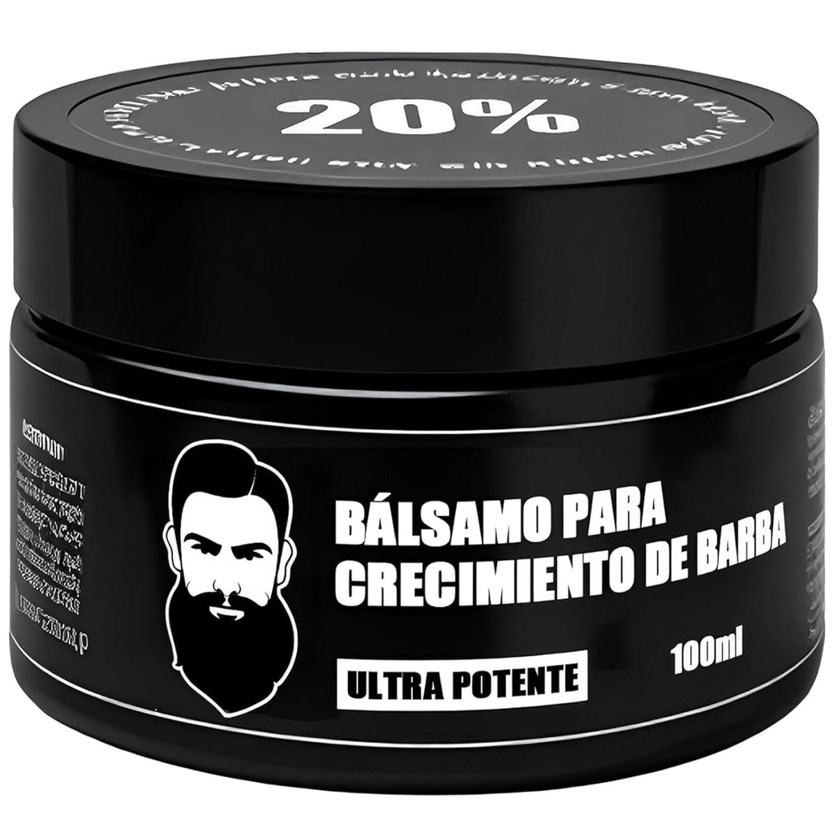 LELLURE Apollo Stimulant Barbe: Bouteille noire pour hydratation ciblée.