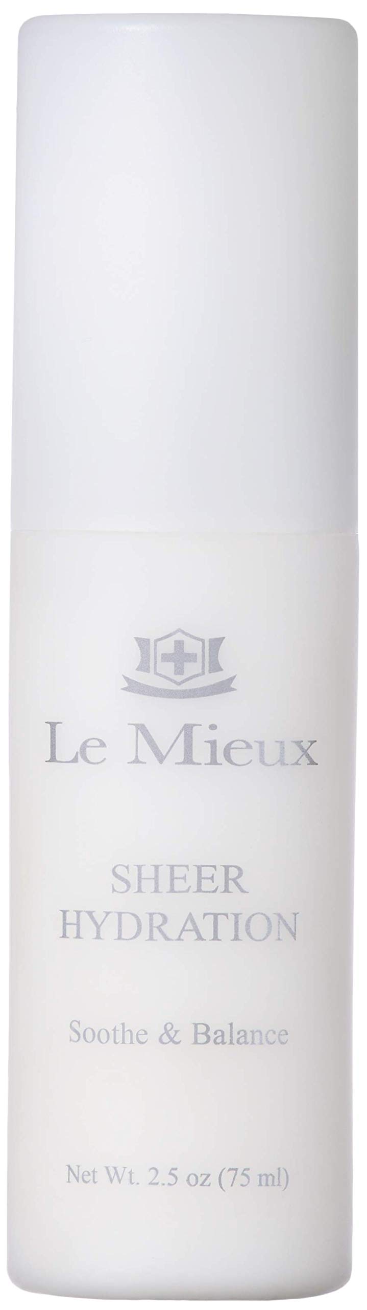 Le Mieux Sheer Hydration, bouteille-pompe, hydratation légère pour un teint frais.