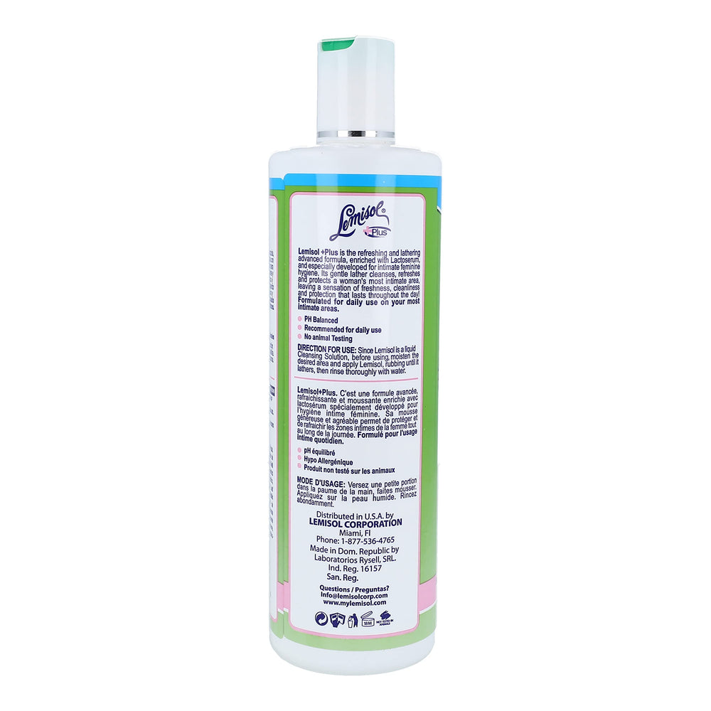 Lemisol Plus – pack de trois flacons 473 ml, pratique et économique.