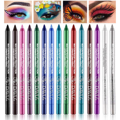 LemonSac ensemble crayons yeux 15 couleurs pour différents styles
