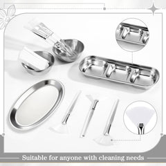 LemonRoad petit plateau inox: organiser vos accessoires de soin