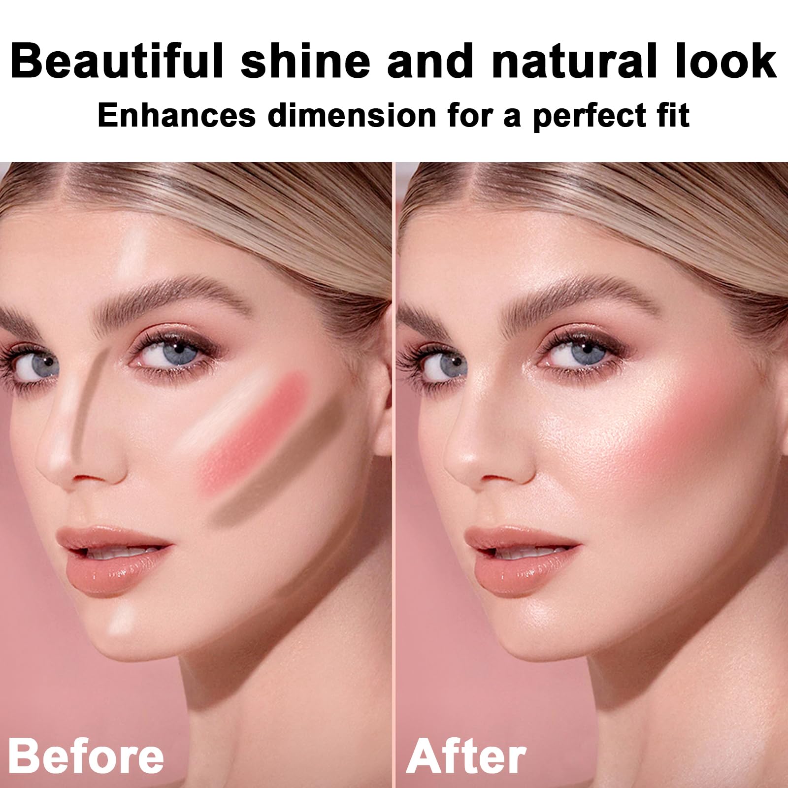 Lemonsac fini mat et nacré sur contour pour un effet naturel et précis.
