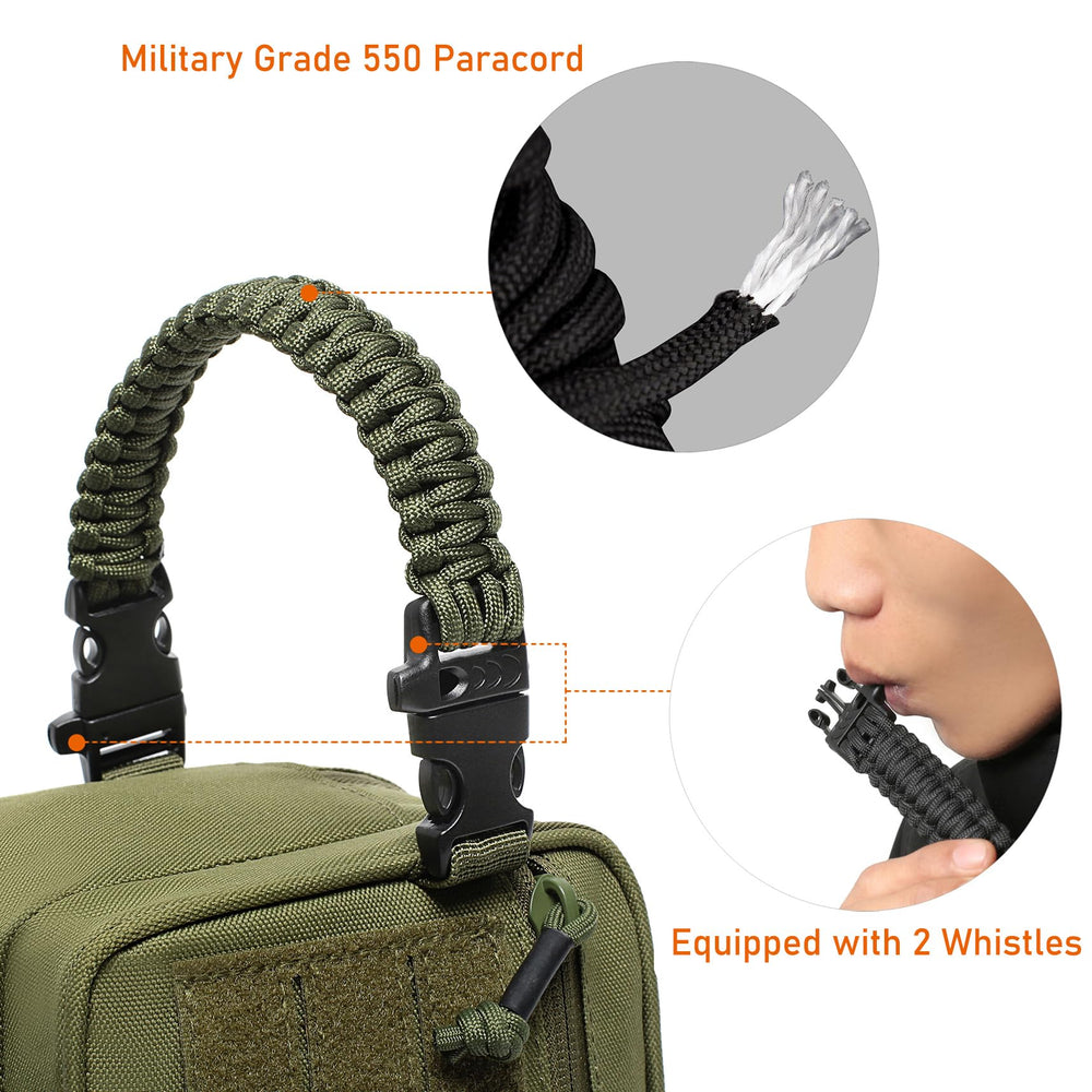 Accès rapide avec le compartiment frontal Velcro Lemubeane.