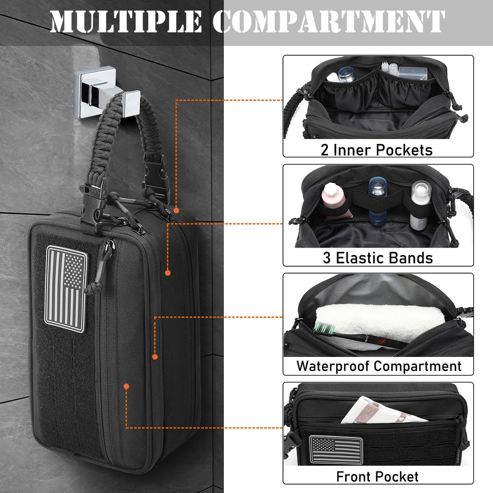 Fixation MOLLE pratique sur Lemubeane pour accrocher sur sac à dos ou ceinture.