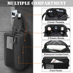 Fixation MOLLE pratique sur Lemubeane pour accrocher sur sac à dos ou ceinture.