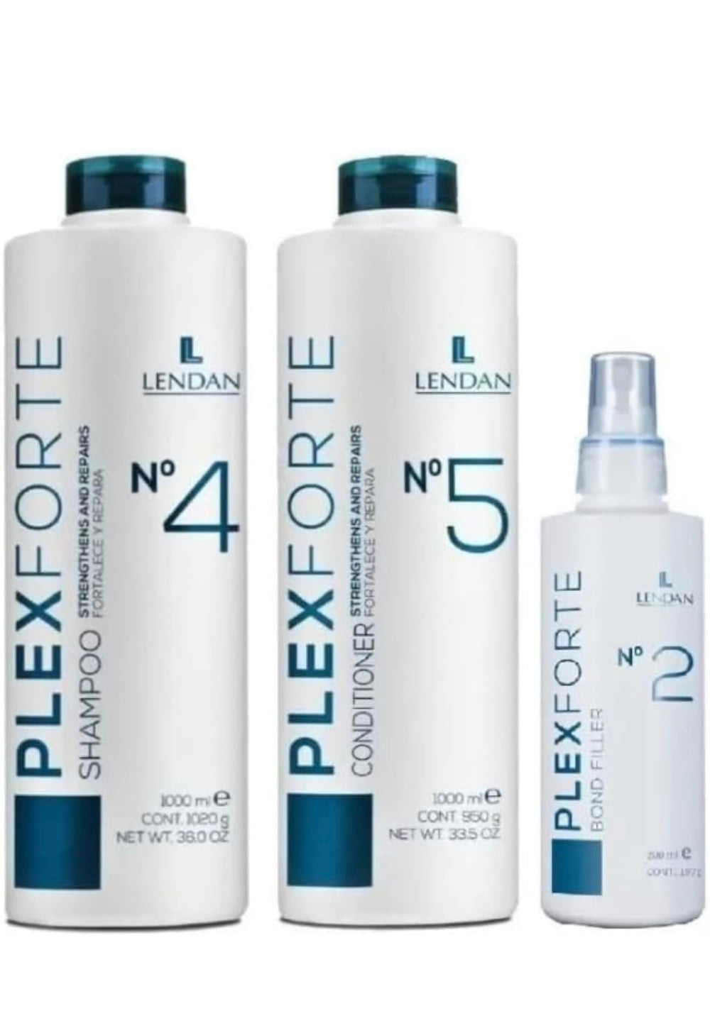 Lendan Plex Forte Intense No.2 – bouteille prête à renforcer les longueurs