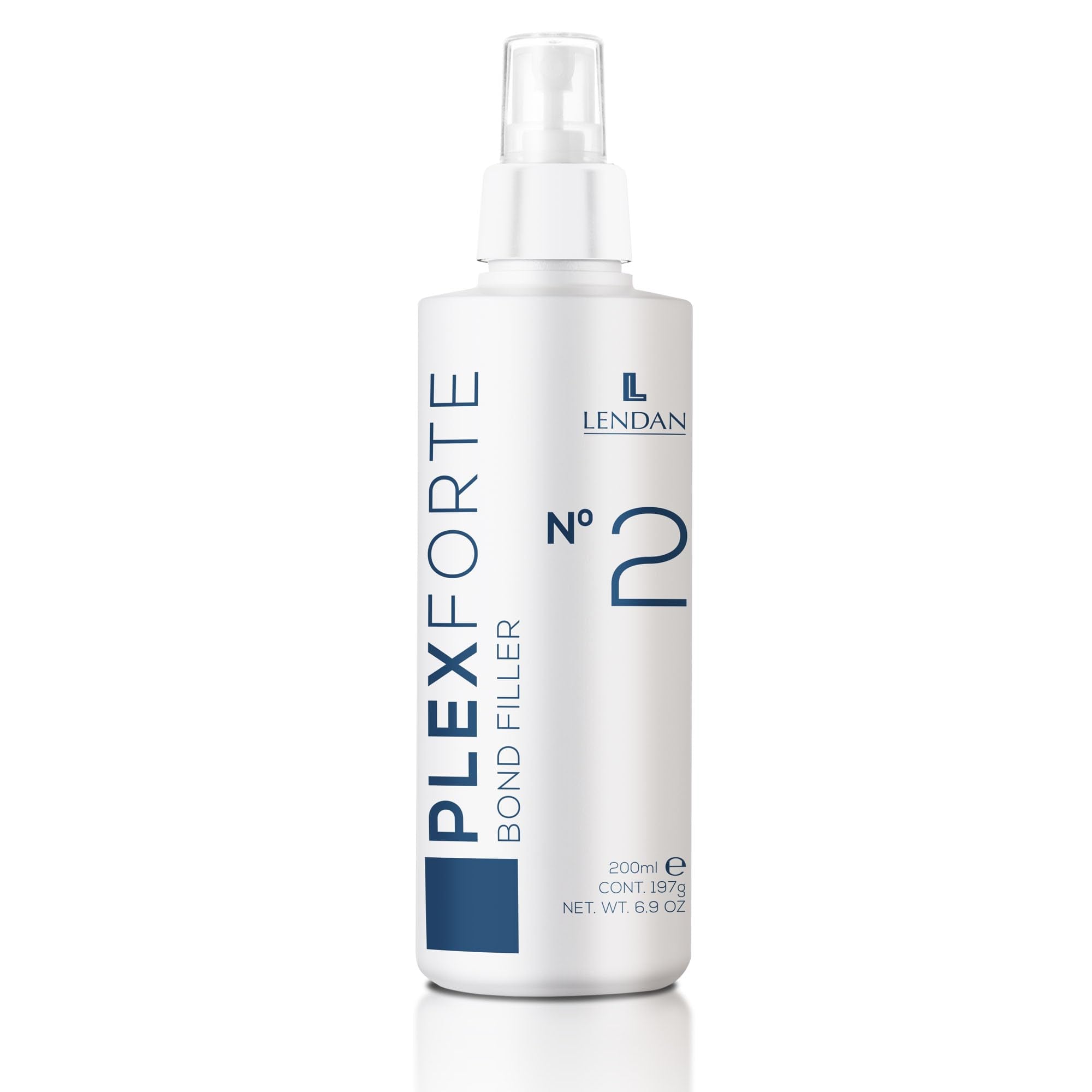 Lendan Plex Forte Nº2 Bond Filler, bouteille du soin réparateur fortifiant pour cheveux.