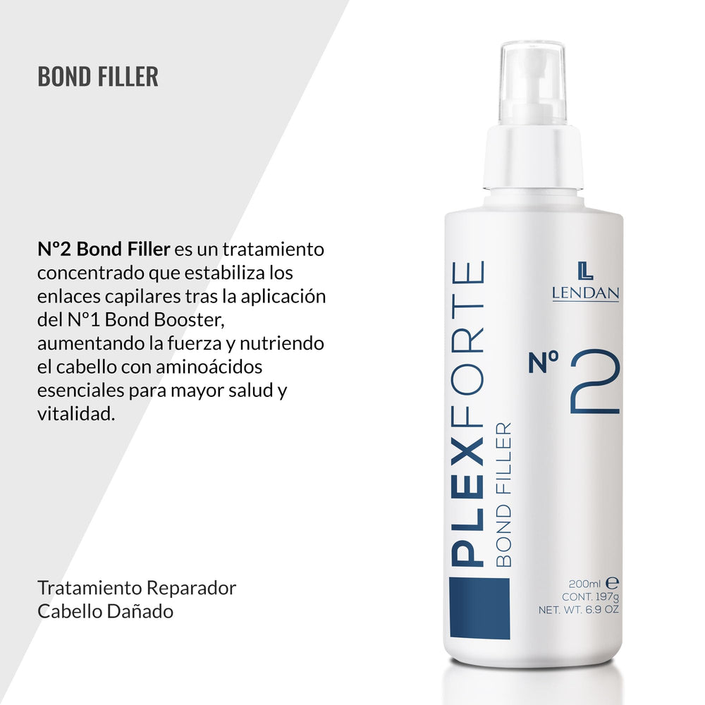 Texture crème douce du Lendan Plex Forte Nº2 Bond Filler pour une application agréable.