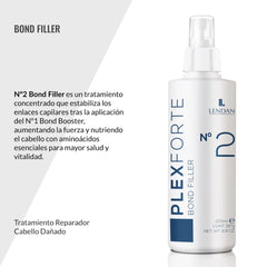 Texture crème douce du Lendan Plex Forte Nº2 Bond Filler pour une application agréable.