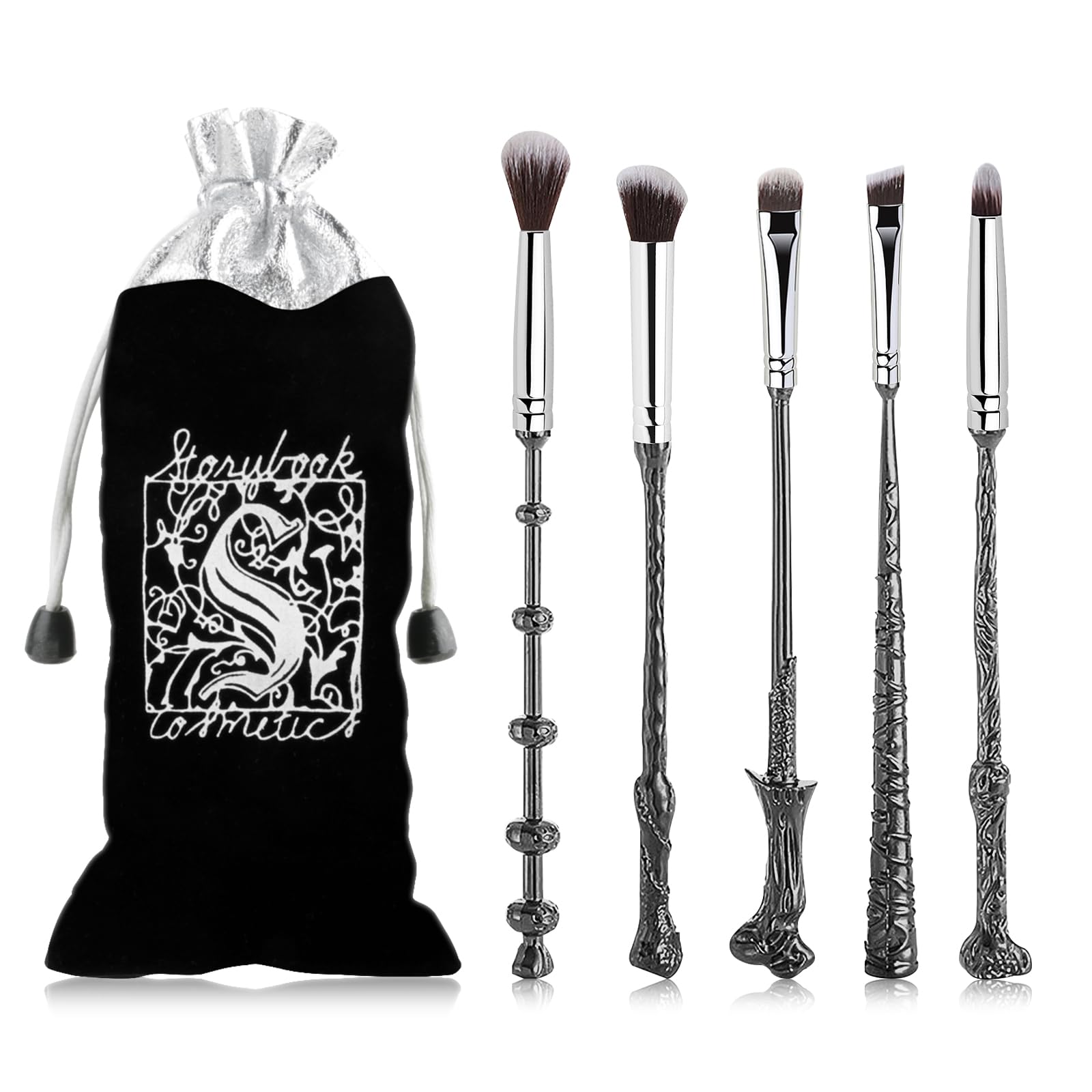 LENDOO Wi-zard Wand : ensemble pinceaux maquillage, rendu précis et homogène des yeux.