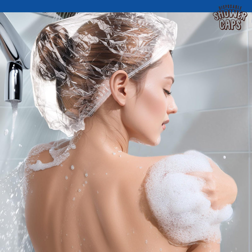 LEOBRO bonnet douche jetable parfait pour hôtel et salon.