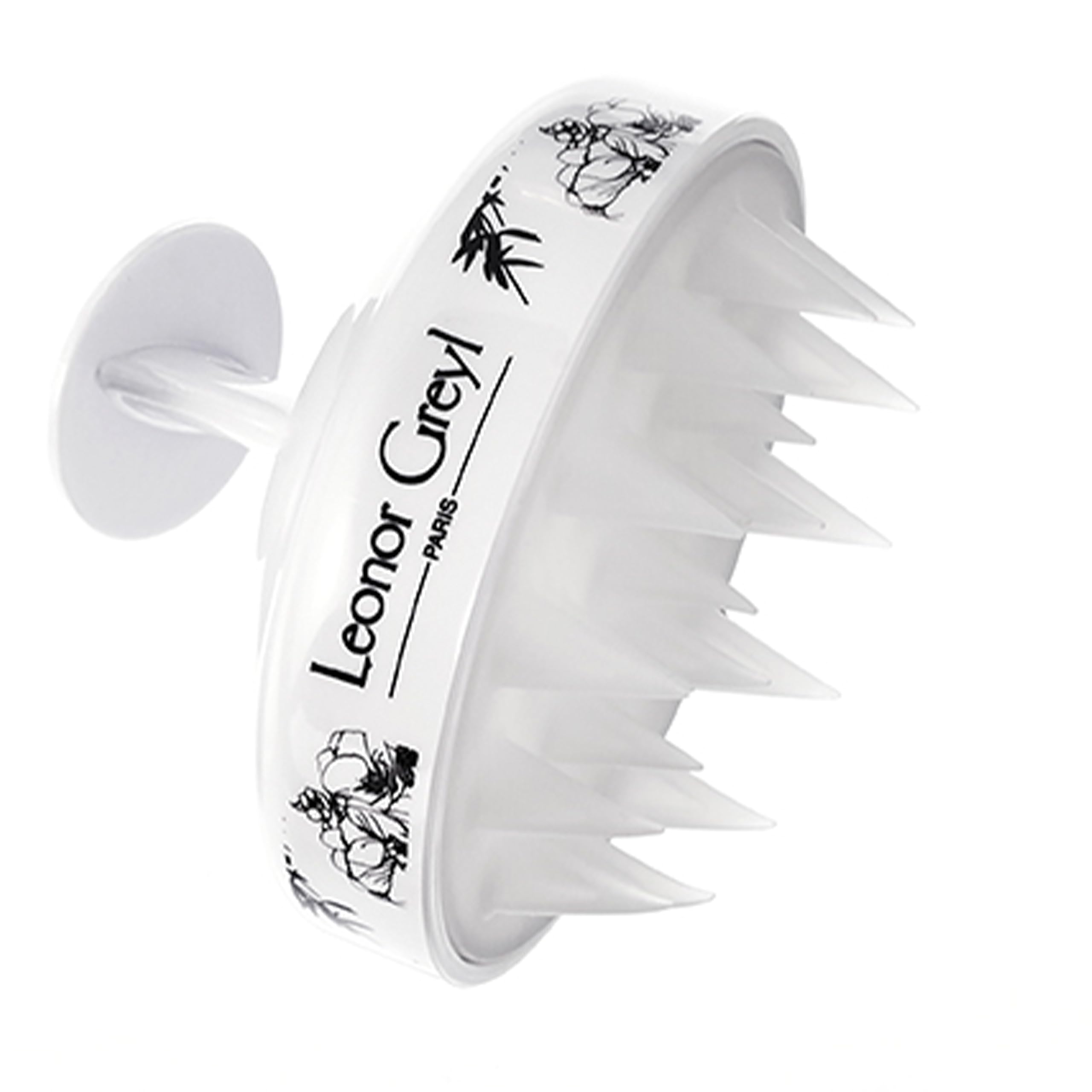 La brosse cuir chevelu Leonor Greyl améliore l'absorption des produits appliqués.