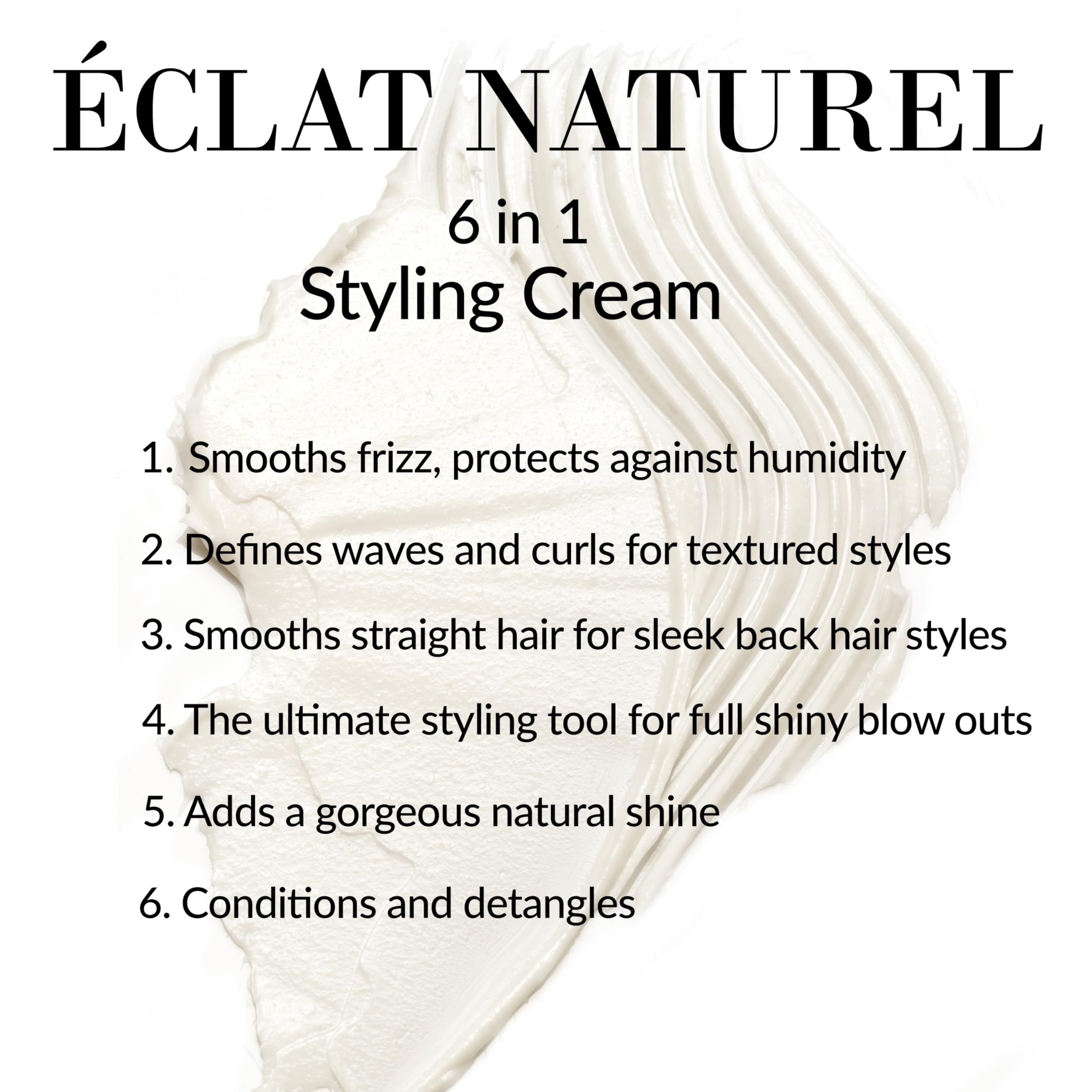 Définition des boucles avec Éclat Naturel, sans silicone.