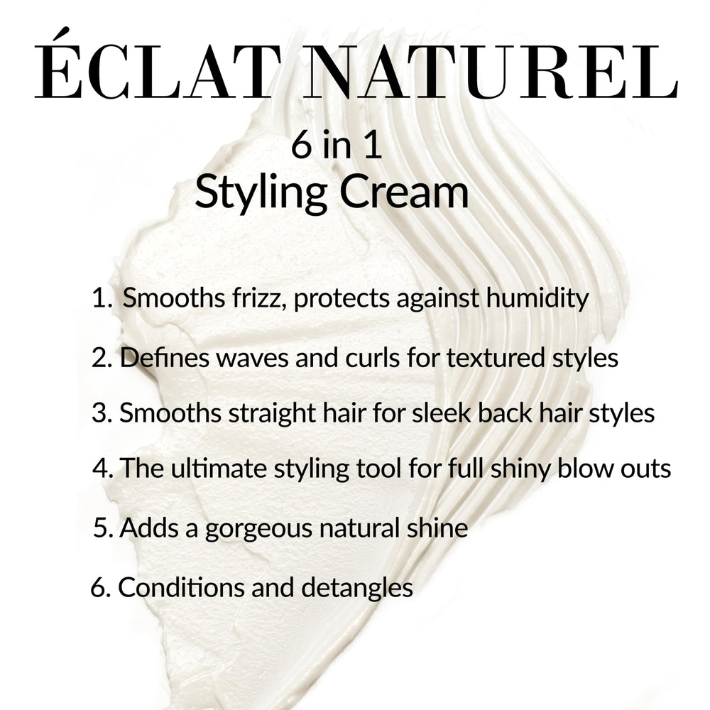 Définition des boucles avec Éclat Naturel, sans silicone.
