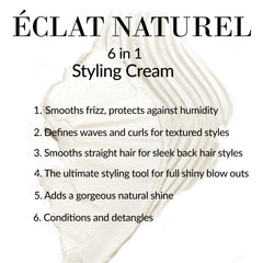Définition des boucles avec Éclat Naturel, sans silicone.