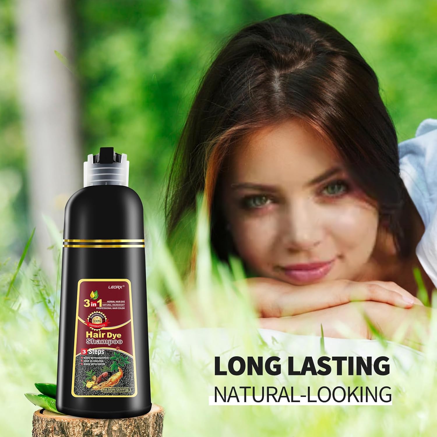 Utilisation à domicile du shampoo colorant Leorx