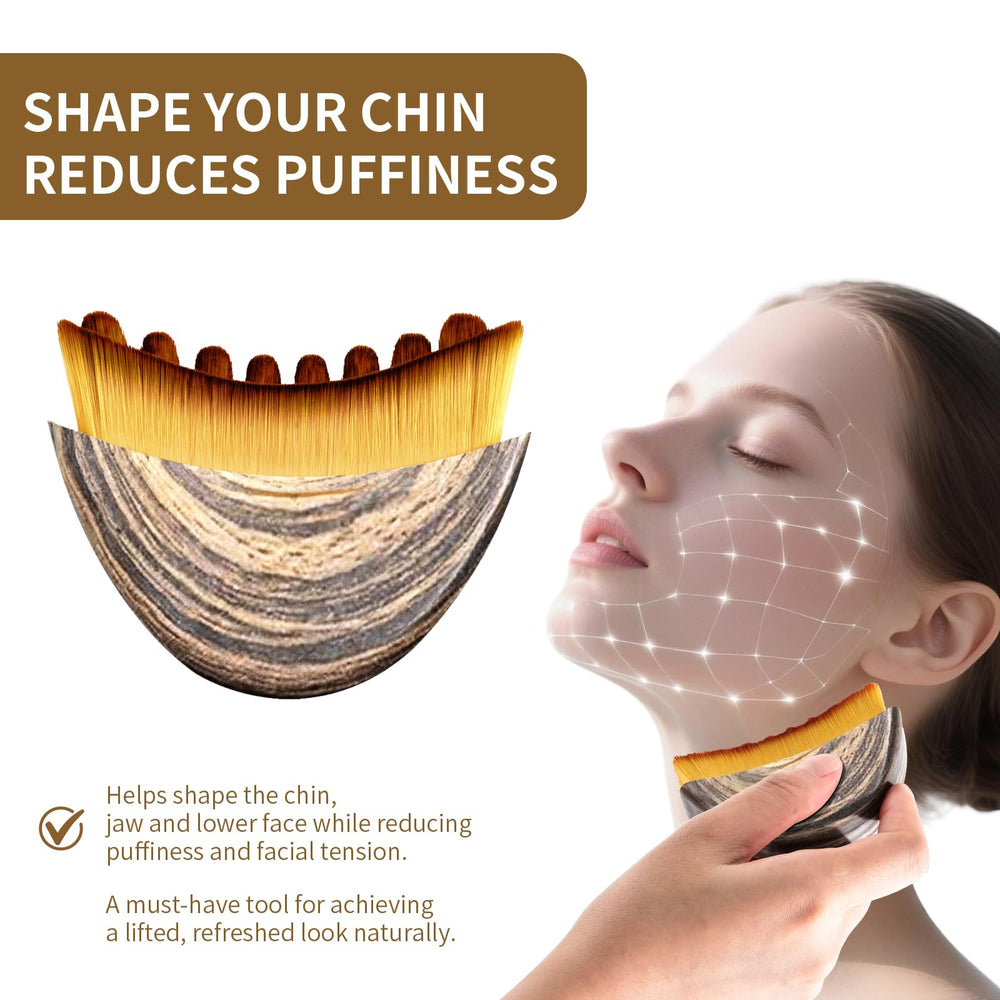 Massage lymphatique léger avec LEPIAOPIAO pour détendre les muscles du visage.
