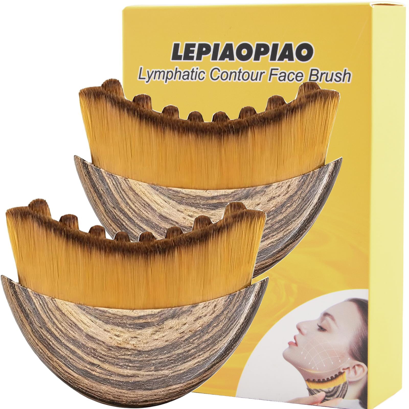 Les poils doux de LEPIAOPIAO protègent les peaux sensibles lors du soin.
