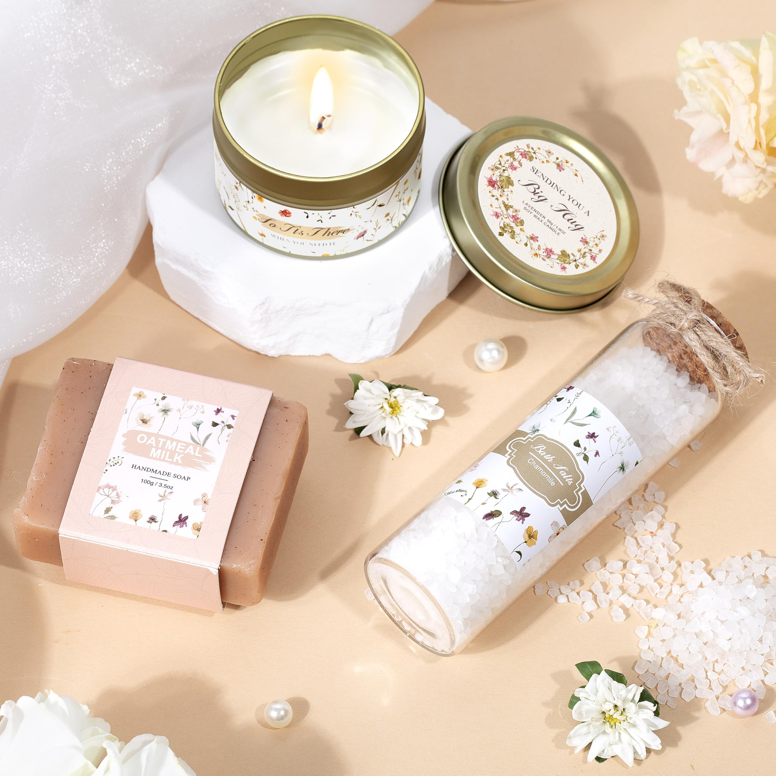 Bougie de soja Lepiche parfum lavande pour ambiance apaisante