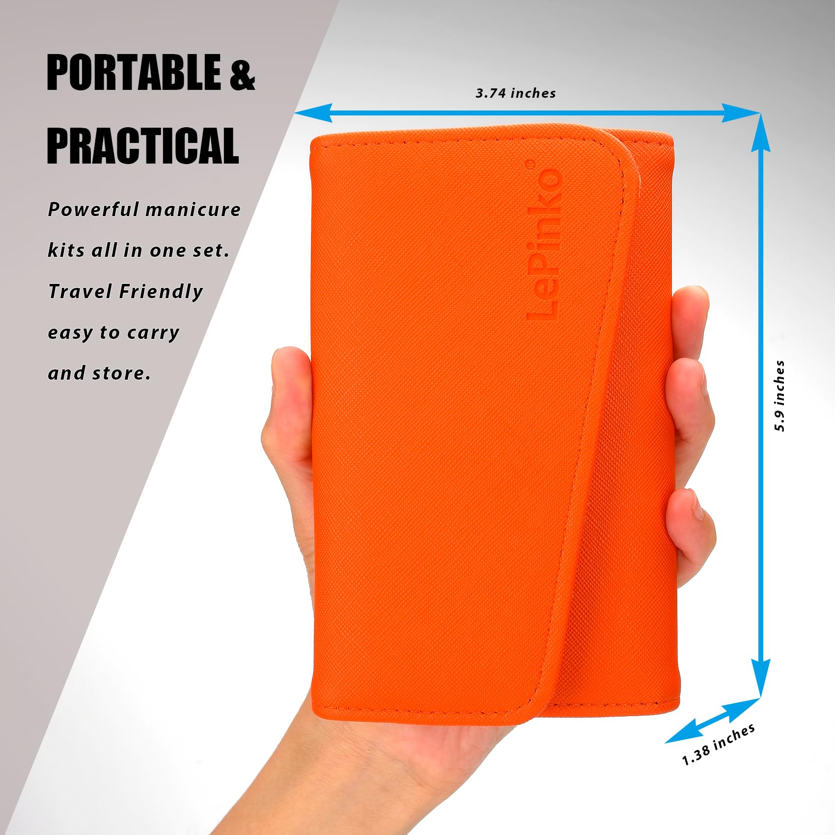 LePinko ensemble-accessoires-pedicure: composants professionnels pour soins complets.