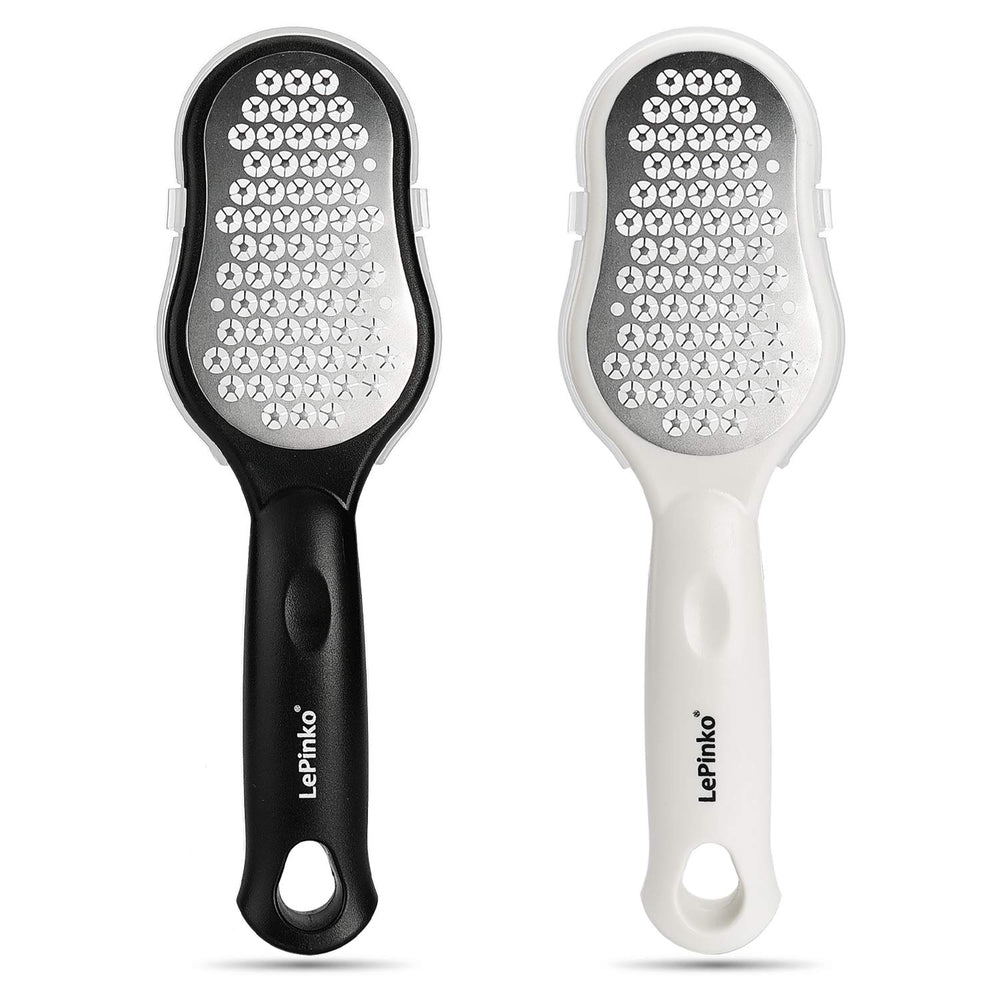 LePinko ensemble brosse-pieds lames ameliorees pour exfolier callosités
