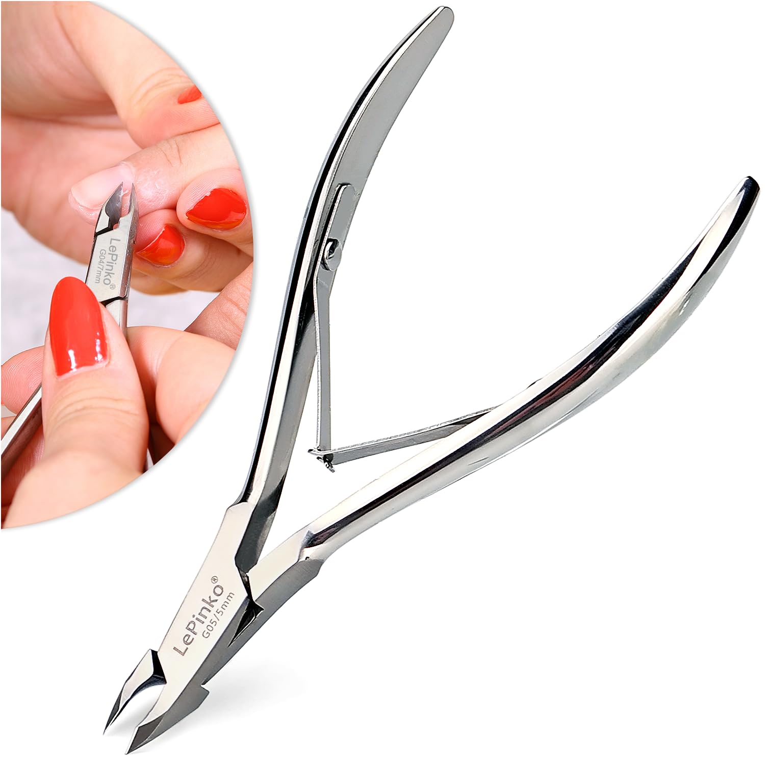 LePinko kit-coupe-cuticules professionnel pour des coupes nettes à domicile