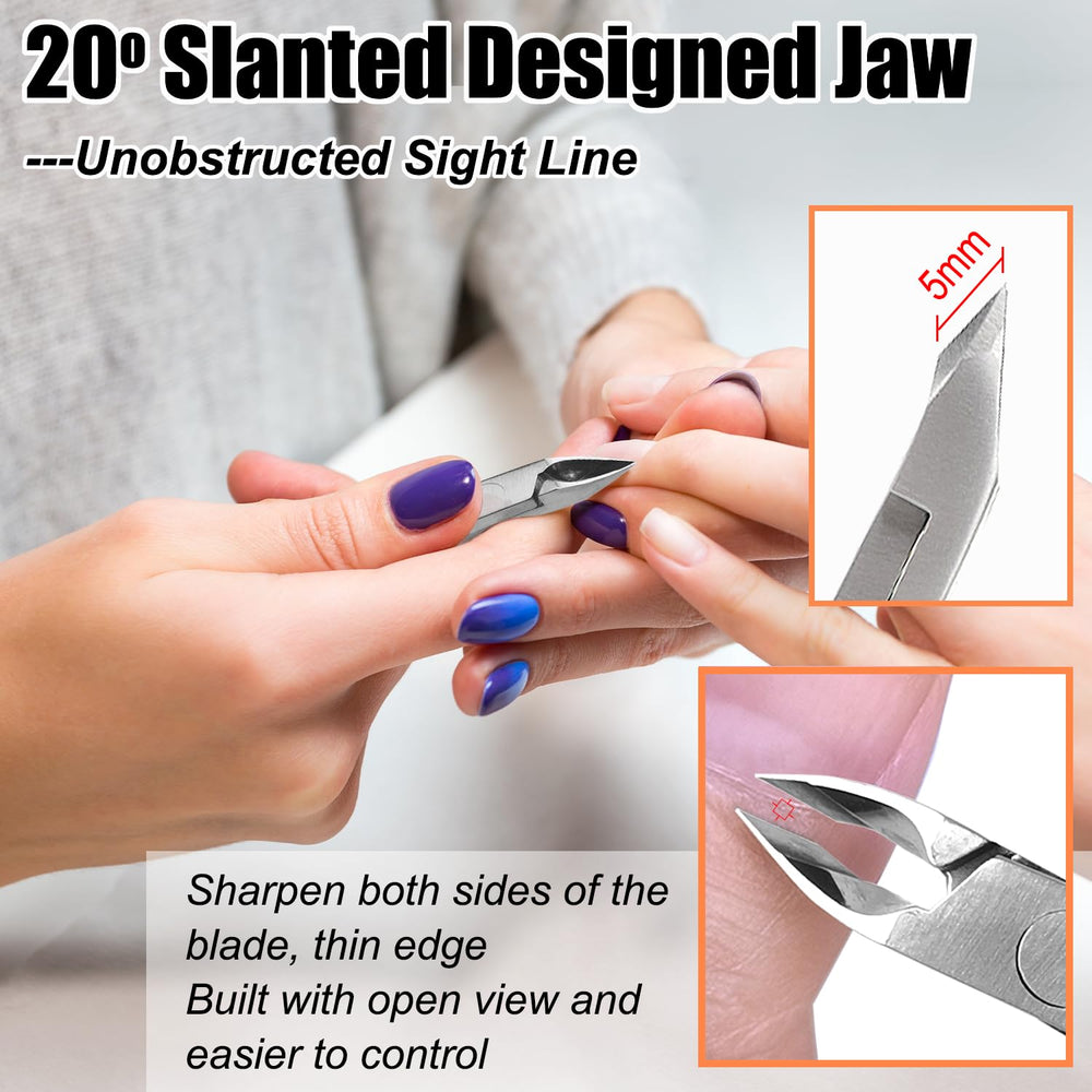 LePinko outil manicure-pedicure ergonomique pour maniement confortable