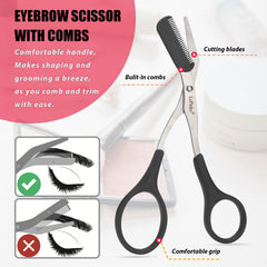 LePinko-pinces-sourcils-droites saisissent les poils fins avec précision.