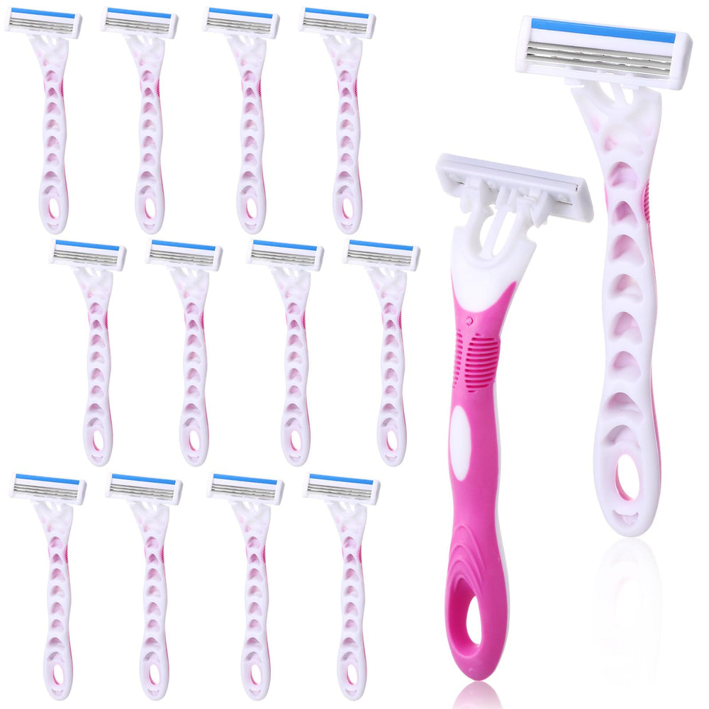 Rasoirs Leriton pour femmes, ensemble de 12, pratique pour le voyage.