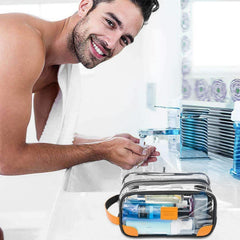 Trousse Lermende transparente, durable et étanche, protège le contenu
