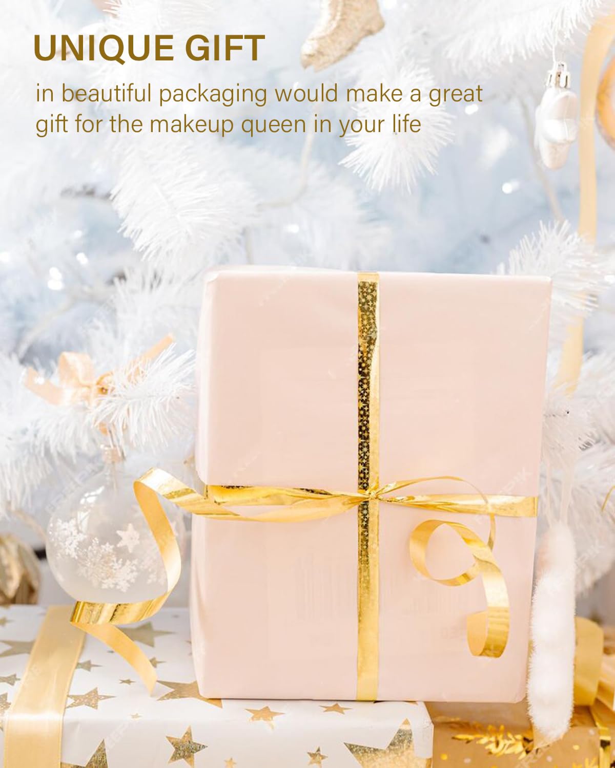 Letgo coffret transparent voyage, rangement efficace pour cosmétiques et petits outils.