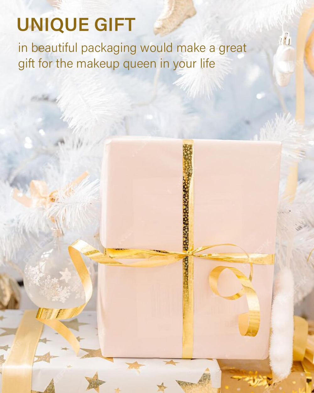 Letgo coffret transparent voyage, rangement efficace pour cosmétiques et petits outils.
