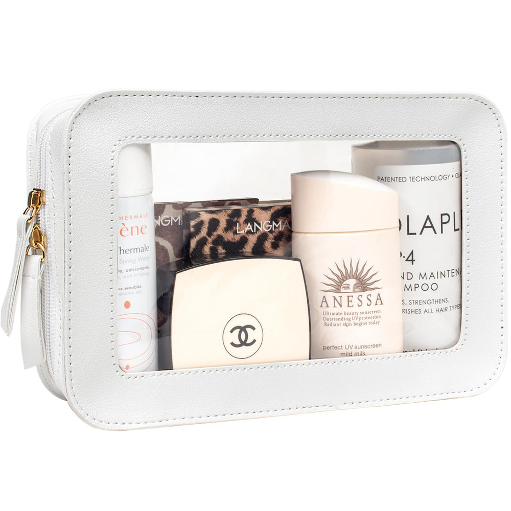 Letgo sac maquillage transparent, visibilité rapide pour trouver l essential en voyage.