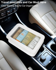Letgo accessoire de voyage transparent, organisation élégante et pratique.