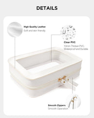 Letgo sac transparent conforme TSA, facilite le passage au contrôle.