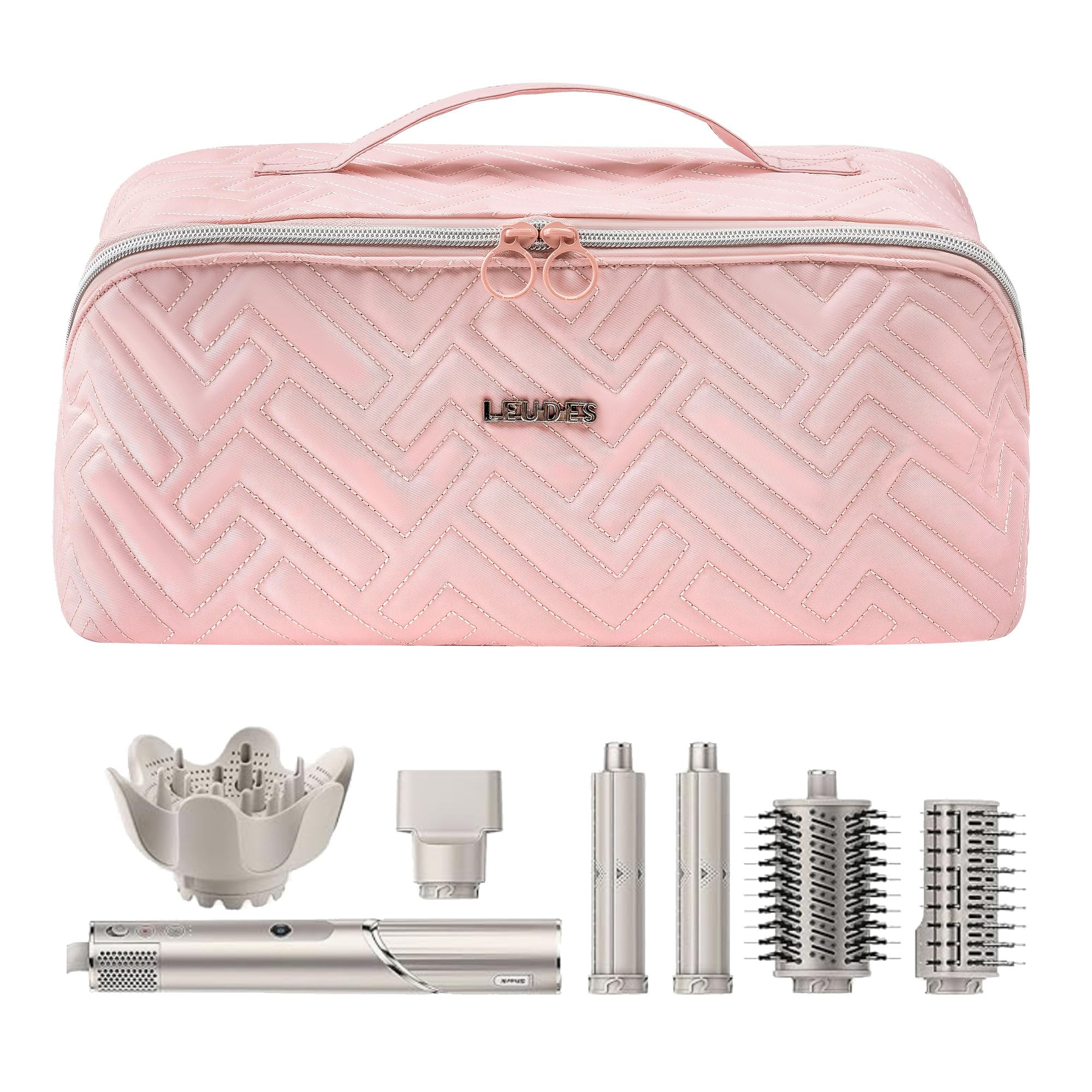 Leudes poches zippées et internes pour organiser les accessoires.