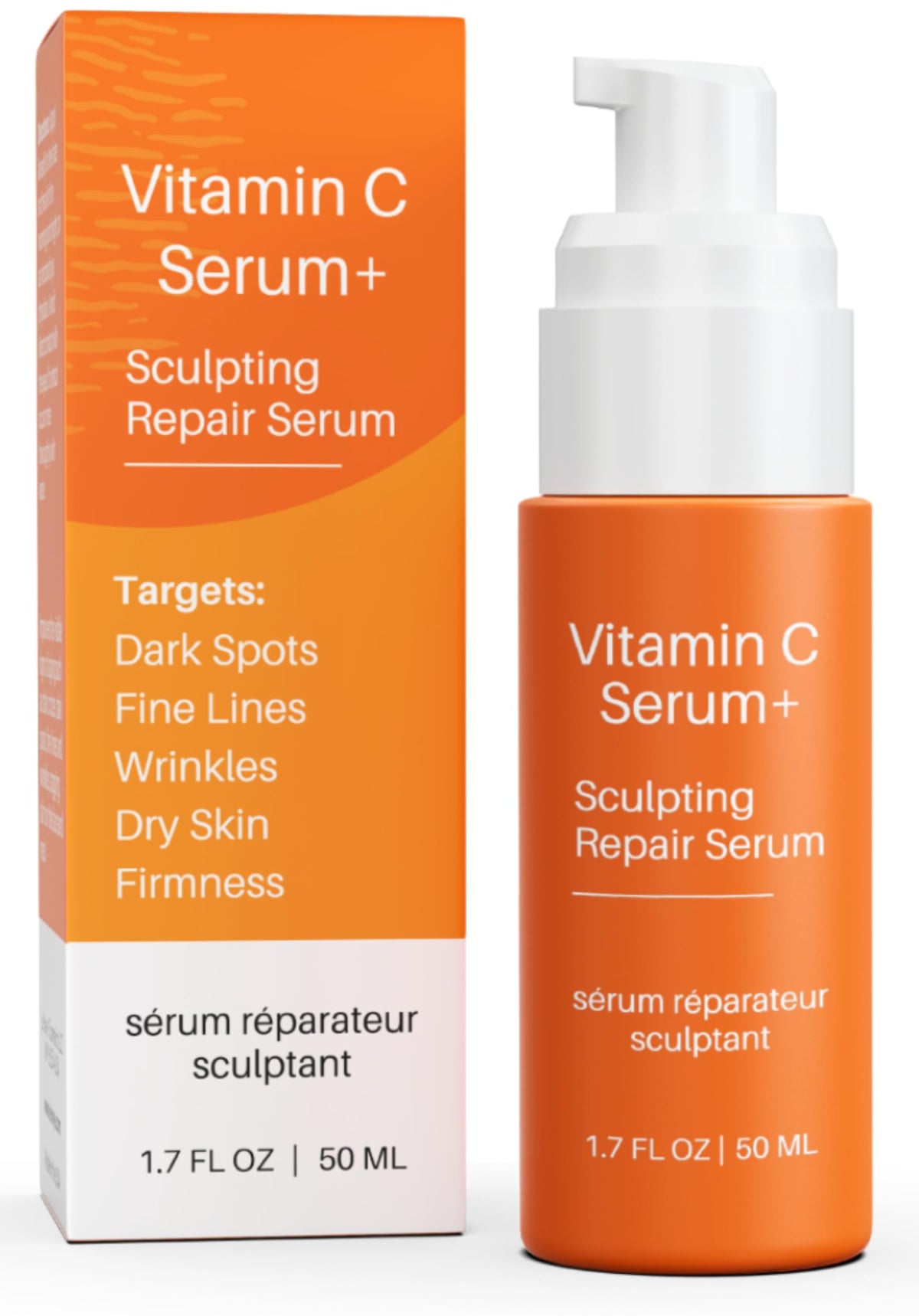 LeVaye Sérum vitamine C — Bouteille prête à l'application pour un teint plus lumineux.
